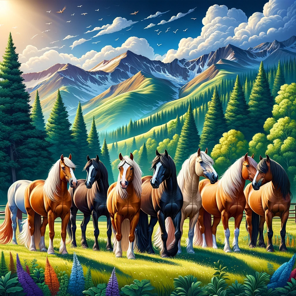 Rocky Mountain Horse Colors